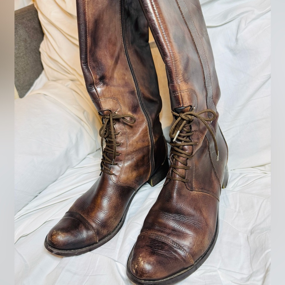 Charles David Riding Vintage Boots